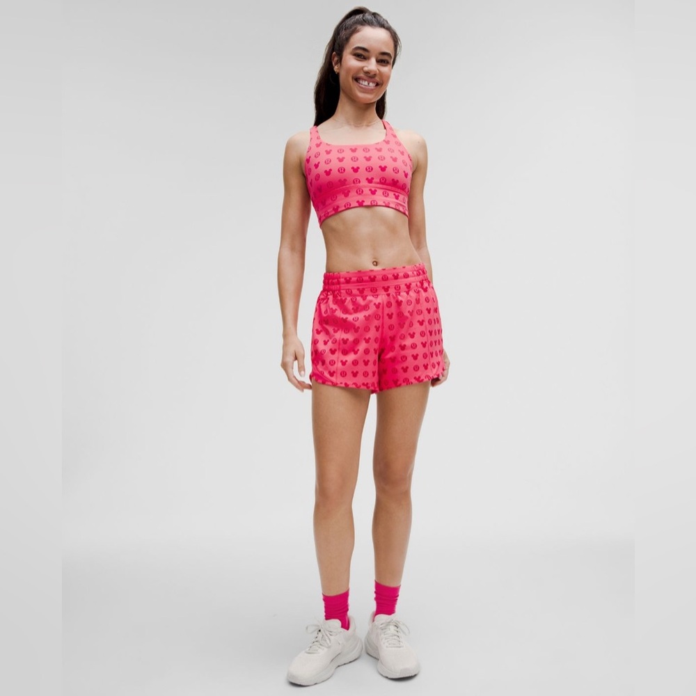 Lululemon x Disney Pink Hotty Hot Shorts 4”